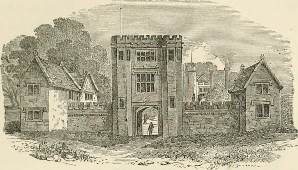 An illustration from The ancient sepulchral effigies and monumental and memorial sculpture of Devon, 1877, leaf 178