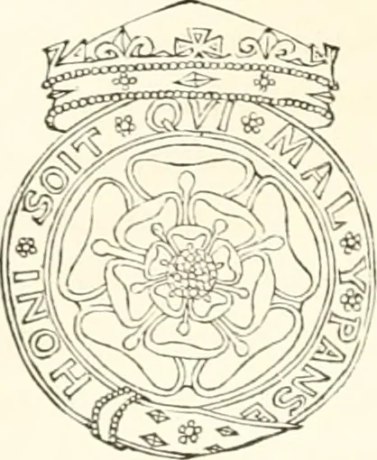 An illustration from The ancient sepulchral effigies and monumental and memorial sculpture of Devon, 1877, leaf 185