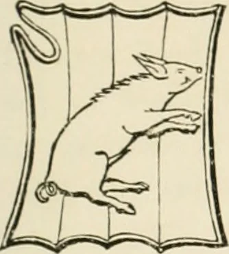 An illustration from The ancient sepulchral effigies and monumental and memorial sculpture of Devon, 1877, leaf 186