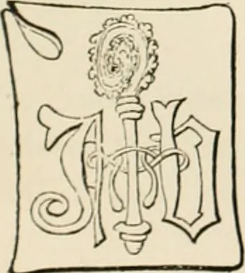 An illustration from The ancient sepulchral effigies and monumental and memorial sculpture of Devon, 1877, leaf 188