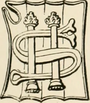 An illustration from The ancient sepulchral effigies and monumental and memorial sculpture of Devon, 1877, leaf 188