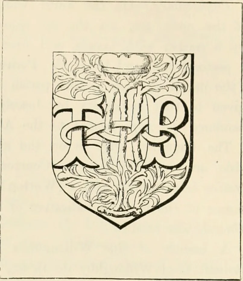 An illustration from The ancient sepulchral effigies and monumental and memorial sculpture of Devon, 1877, leaf 194