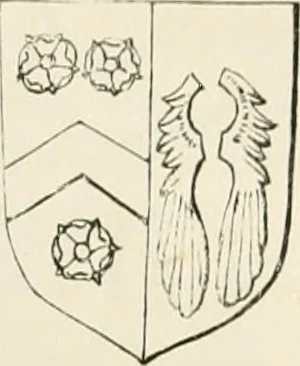 An illustration from The ancient sepulchral effigies and monumental and memorial sculpture of Devon, 1877, leaf 196