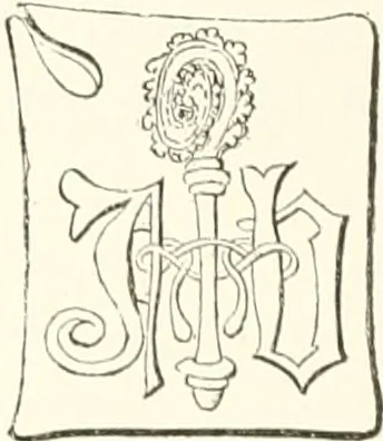 An illustration from The ancient sepulchral effigies and monumental and memorial sculpture of Devon, 1877, leaf 203
