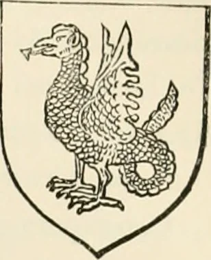 An illustration from The ancient sepulchral effigies and monumental and memorial sculpture of Devon, 1877, leaf 228