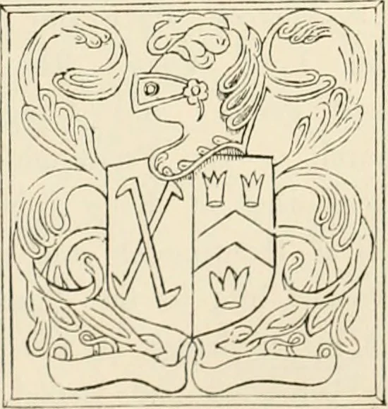 An illustration from The ancient sepulchral effigies and monumental and memorial sculpture of Devon, 1877, leaf 248