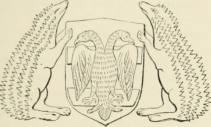 An illustration from The ancient sepulchral effigies and monumental and memorial sculpture of Devon, 1877, leaf 260