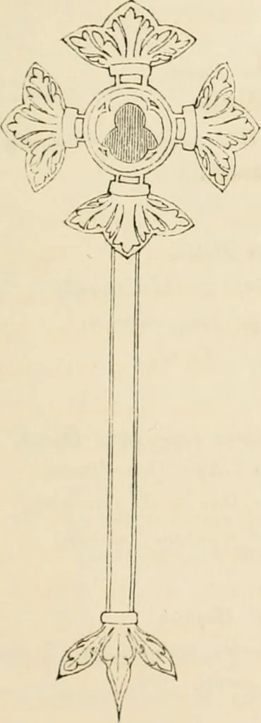 An illustration from The ancient sepulchral effigies and monumental and memorial sculpture of Devon, 1877, leaf 290