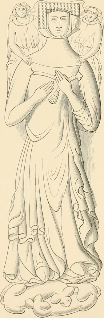 An illustration from The ancient sepulchral effigies and monumental and memorial sculpture of Devon, 1877, leaf 440