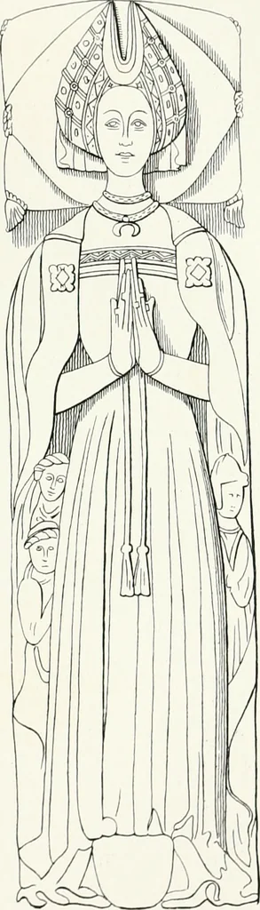 An illustration from The ancient sepulchral effigies and monumental and memorial sculpture of Devon, 1877, leaf 494