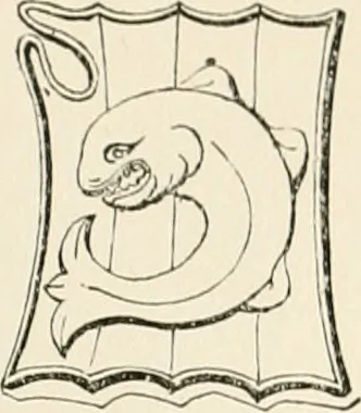 An illustration from The ancient sepulchral effigies and monumental and memorial sculpture of Devon, 1877, leaf 544