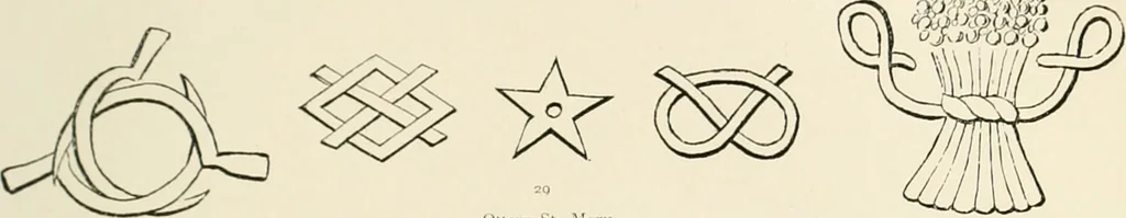 An illustration from The ancient sepulchral effigies and monumental and memorial sculpture of Devon, 1877, leaf 544