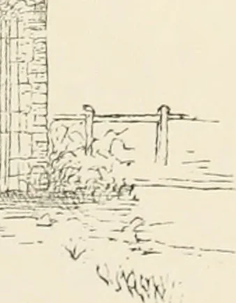 An illustration from The ancient sepulchral effigies and monumental and memorial sculpture of Devon, 1877, leaf 572