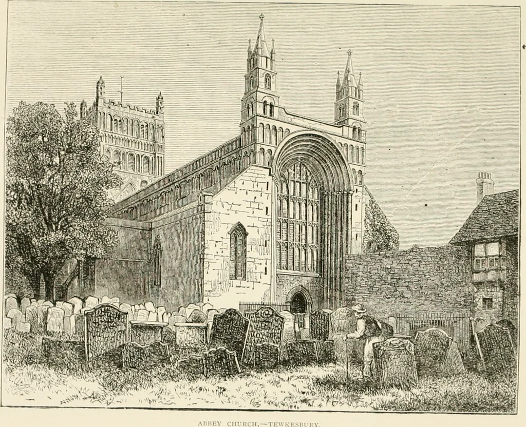 An illustration from The ancient sepulchral effigies and monumental and memorial sculpture of Devon, 1877, leaf 582