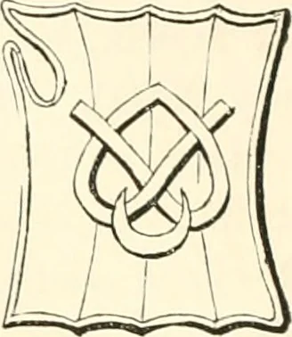 An illustration from The ancient sepulchral effigies and monumental and memorial sculpture of Devon, 1877, leaf 95
