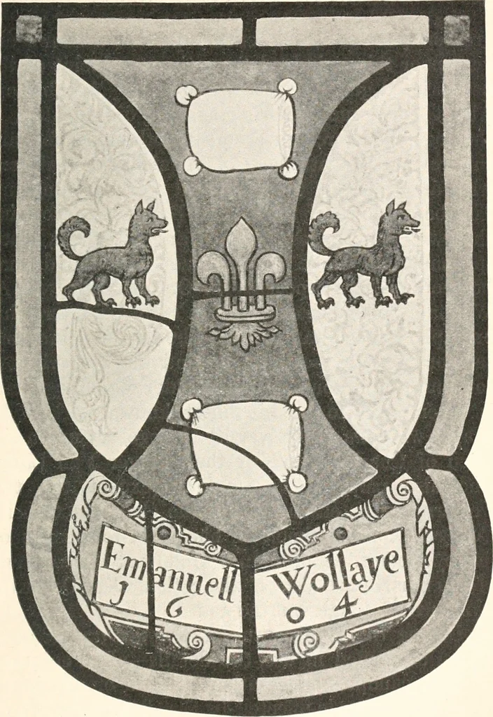 An illustration from Ancient stained and painted glass, 1913, leaf 134