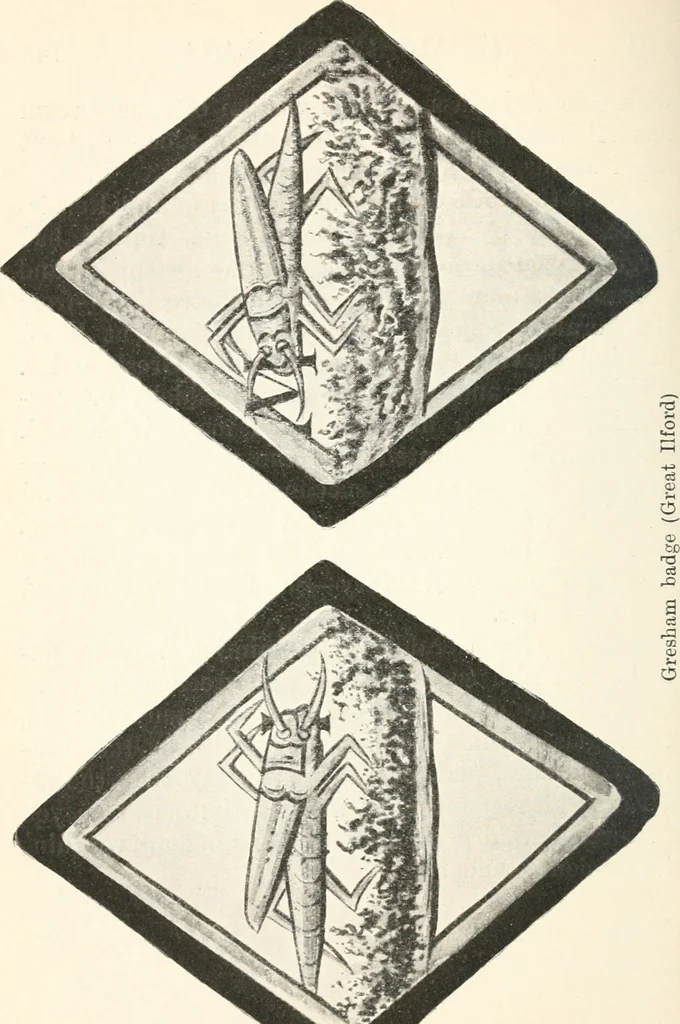 An illustration from Ancient stained and painted glass, 1913, leaf 159