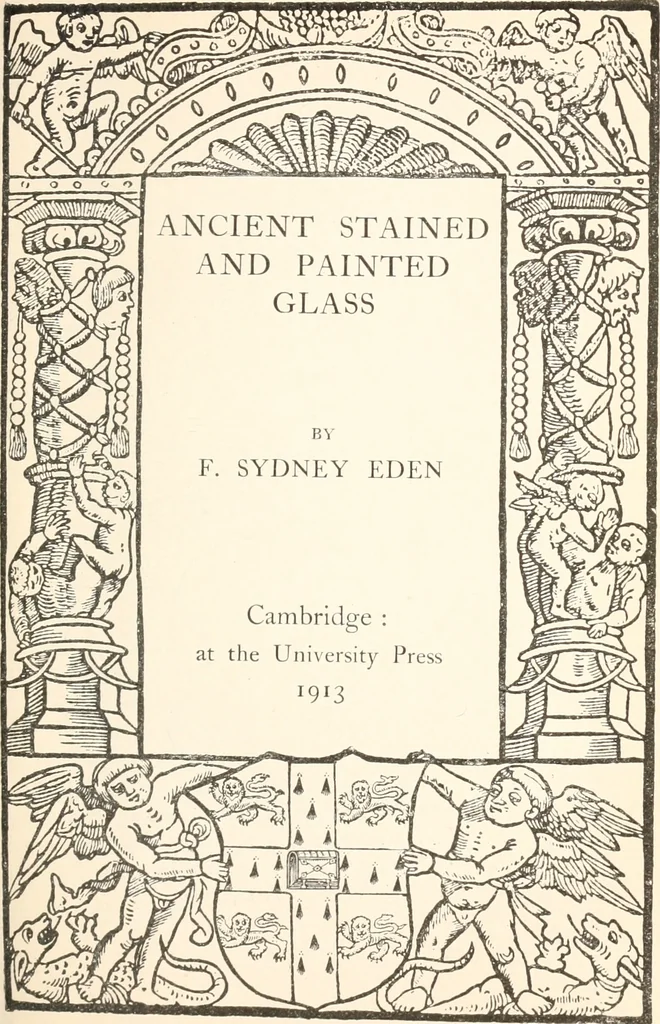 An illustration from Ancient stained and painted glass, 1913, leaf 8