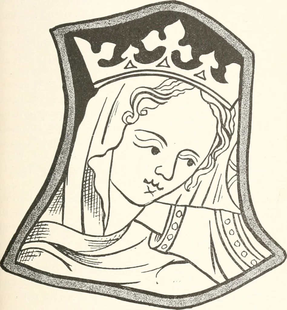 An illustration from Ancient stained and painted glass, 1913, leaf 82