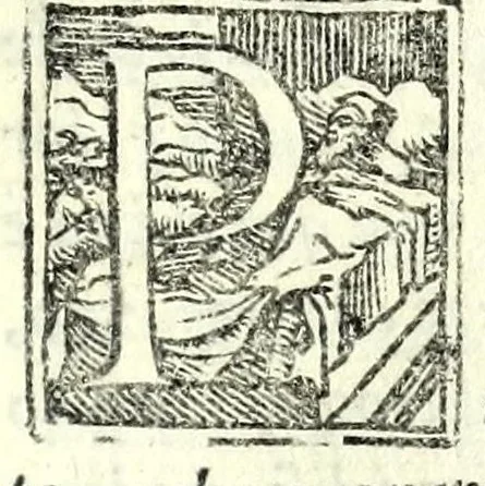 An illustration from Anconitana : comedia, 1554, leaf 9