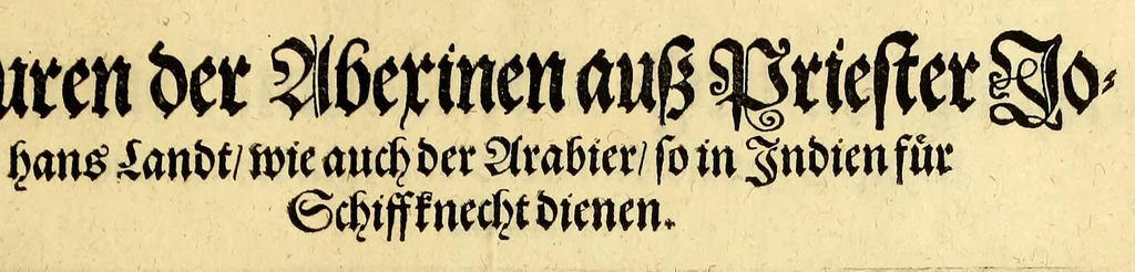 An illustration from Ander Theil der Orientalischen Indien, Von allen Völckern, Insulen, Meerporten, fliessenden Wassern vnd anderen Orten, so von Portugal auss, lengst dem Gestaden Aphrica, biss in Ost Indien vnd zu dem Landt China, sampt andern Insulen zu sehen seynd. : Beneben derenselben Aberglauben, Götzendienst vnd Tempeln, item von ihren Sitten, Trachten, Kleidungen, Policeyordnung, vnd wie sie hausshalten, beid so viel die Portugesen, welche da im Landt wohnen, vnd auch das inheimische Landvölcklein anlangt. Dessgleichen von der Residentz dess Spanischen Viceroys vnd anderer Spanier in Goa, item von allen Orientalischen, Indianischen Waaren vnd Kummerschafften: sampt deren Gewichten, Masen, Müntzen vnd ihrem Valor oder Wirdtgung., 1613, leaf 175