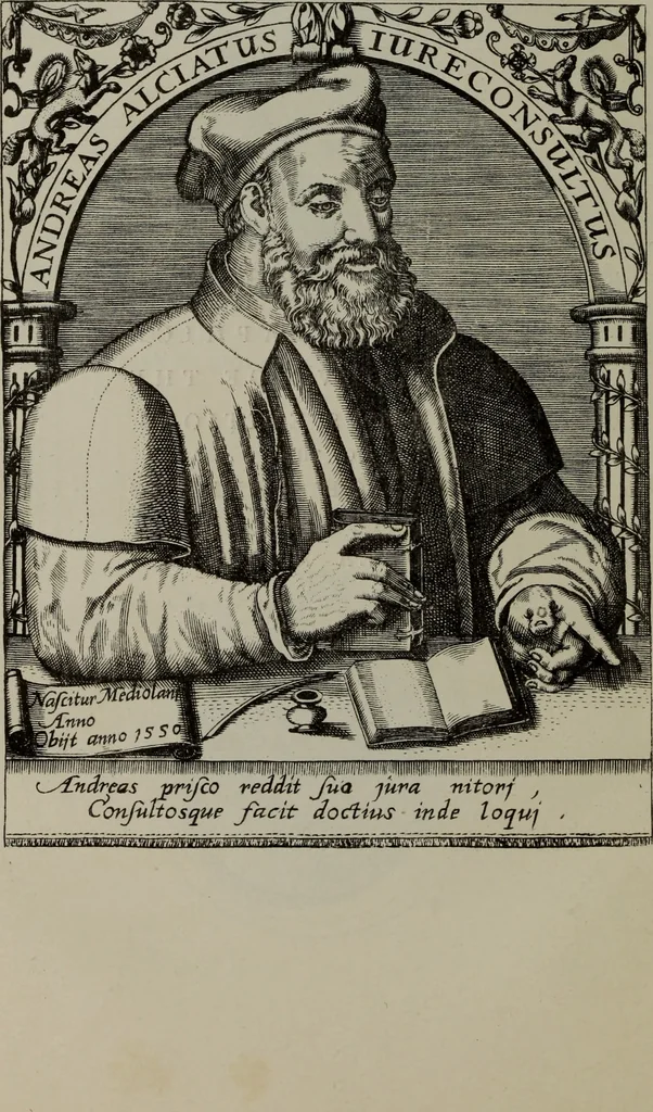 An illustration from Andrea Alciati and his books of emblems : a biographical and bibliographical study, 1877, leaf 119