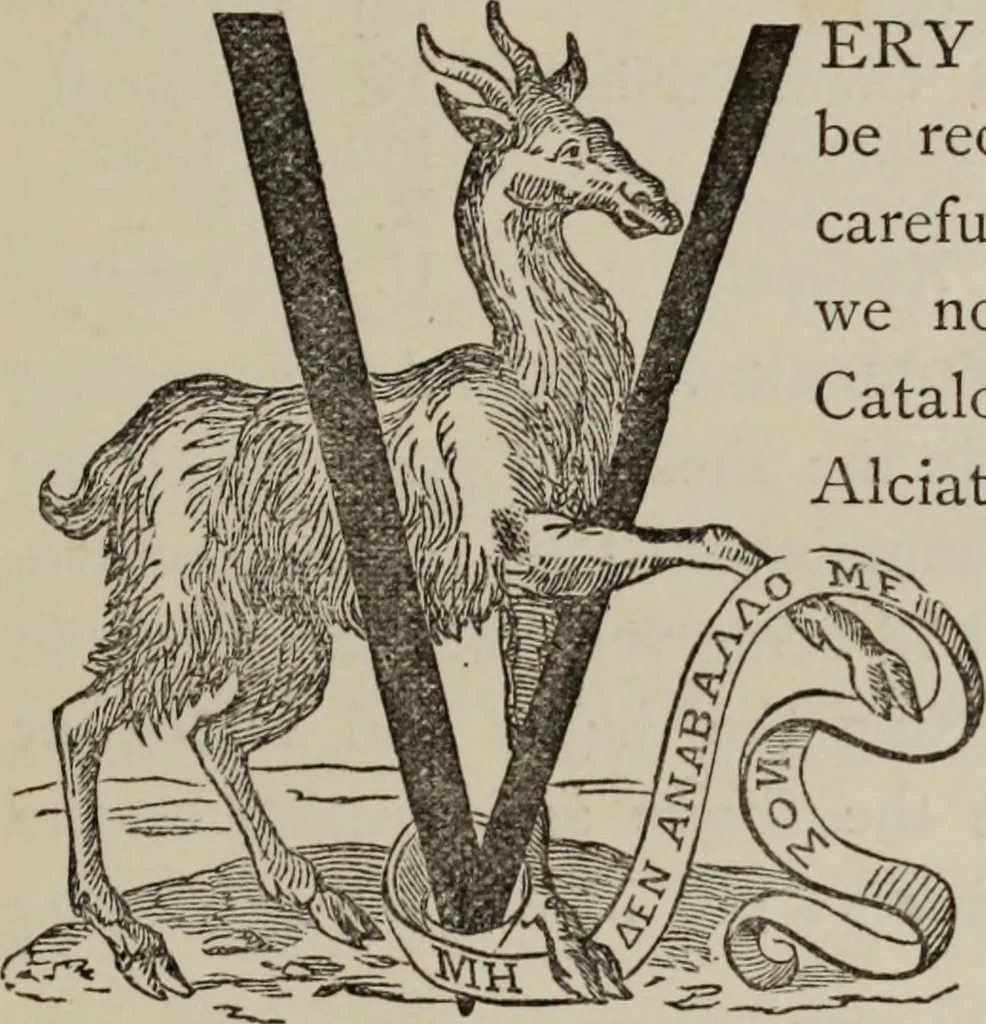 An illustration from Andrea Alciati and his books of emblems : a biographical and bibliographical study, 1877, leaf 122