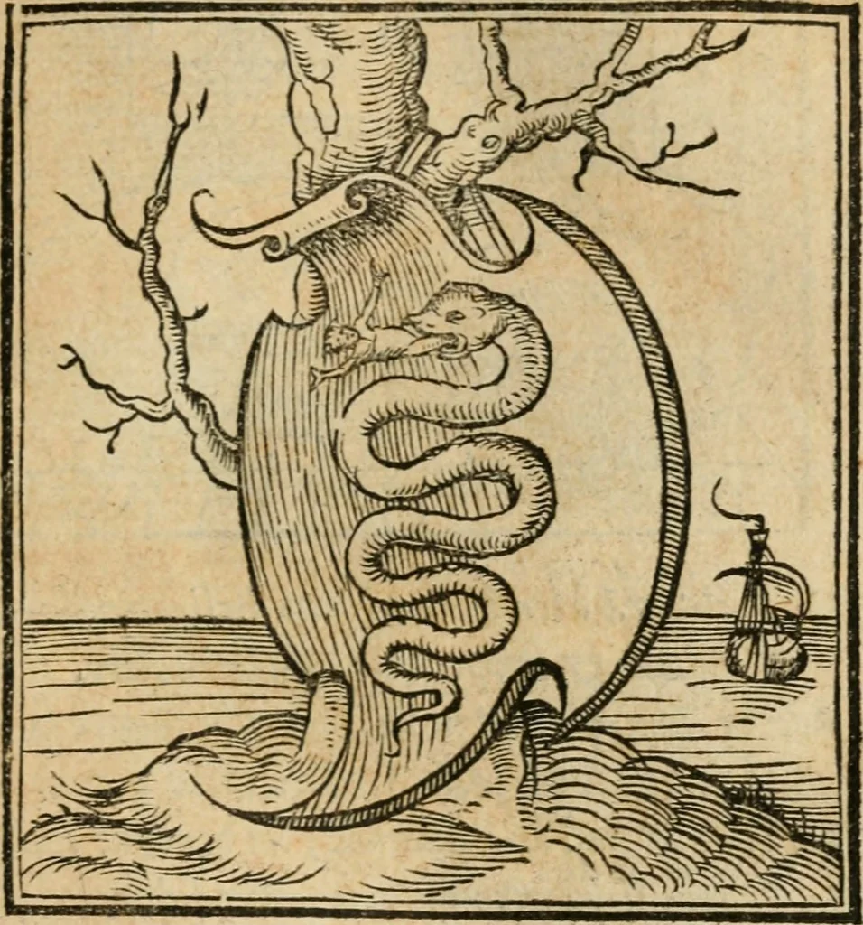 An illustration from Andreae Alciati emblematvm libellvs, 1536, leaf 10