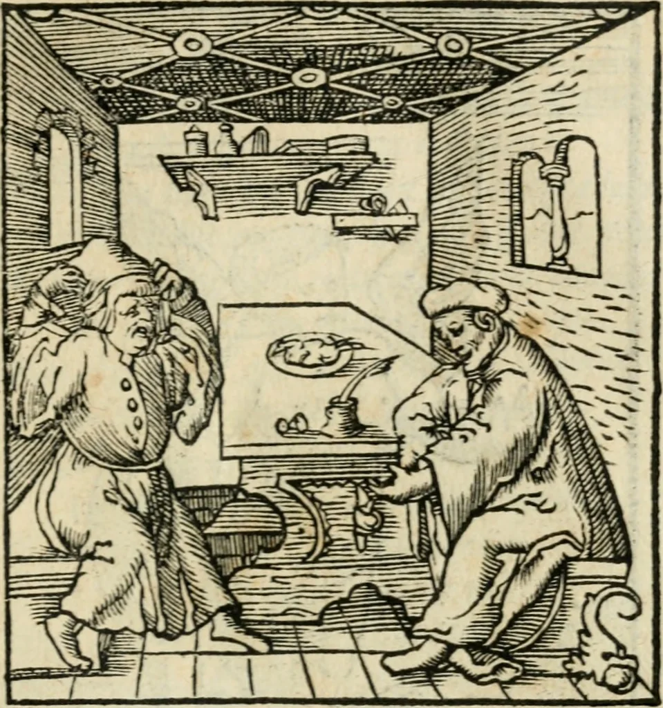 An illustration from Andreae Alciati emblematvm libellvs, 1536, leaf 106