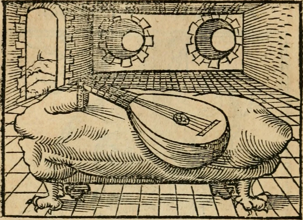 An illustration from Andreae Alciati emblematvm libellvs, 1536, leaf 11