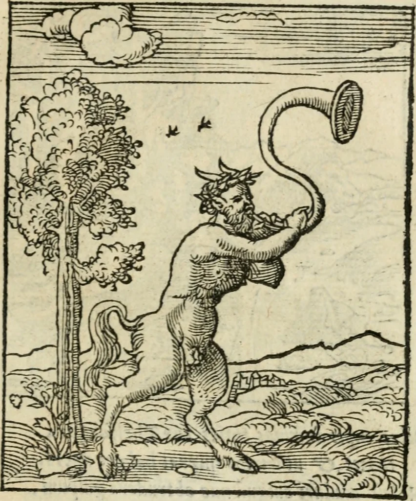 An illustration from Andreae Alciati emblematvm libellvs, 1536, leaf 116