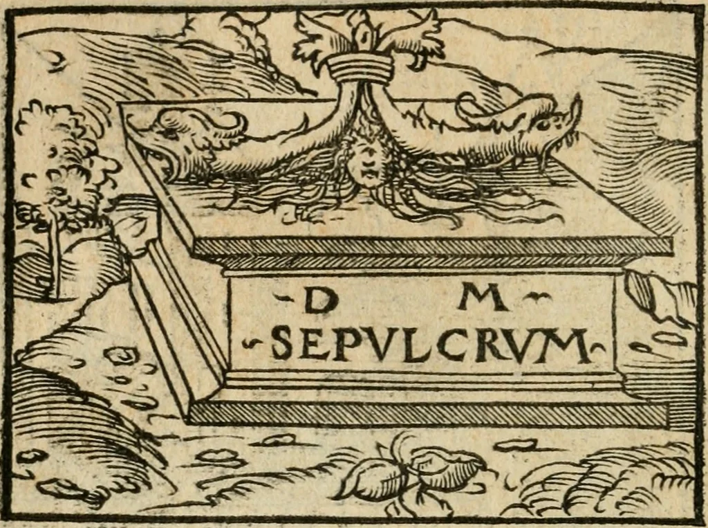 An illustration from Andreae Alciati emblematvm libellvs, 1536, leaf 123