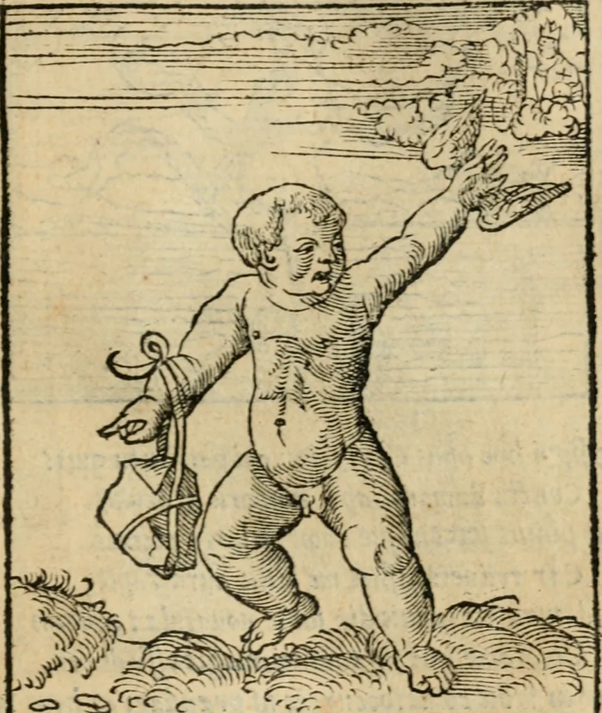 An illustration from Andreae Alciati emblematvm libellvs, 1536, leaf 24