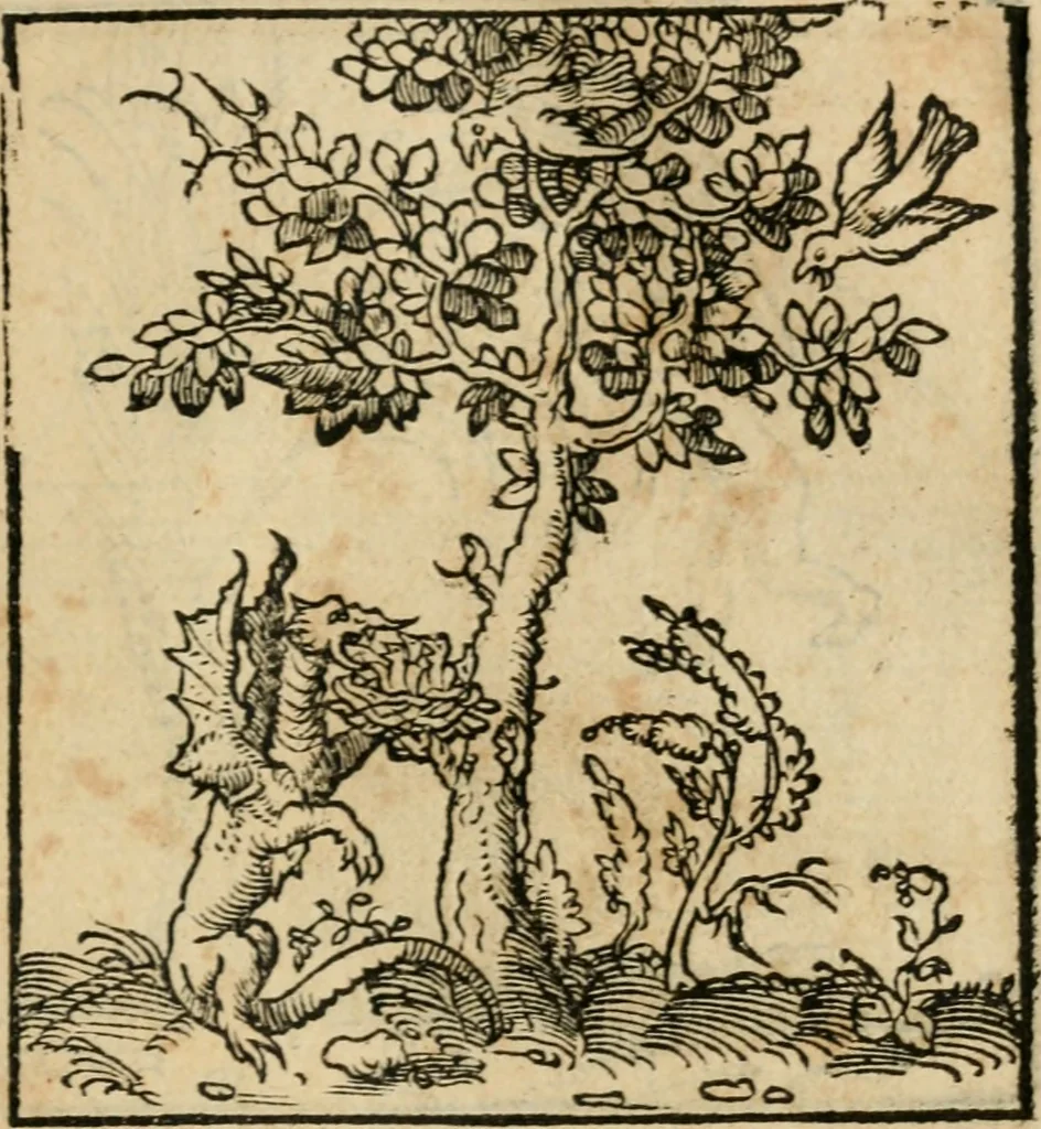 An illustration from Andreae Alciati emblematvm libellvs, 1536, leaf 32