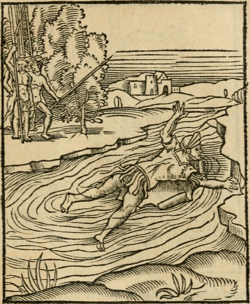 An illustration from Andreae Alciati emblematvm libellvs, 1536, leaf 52