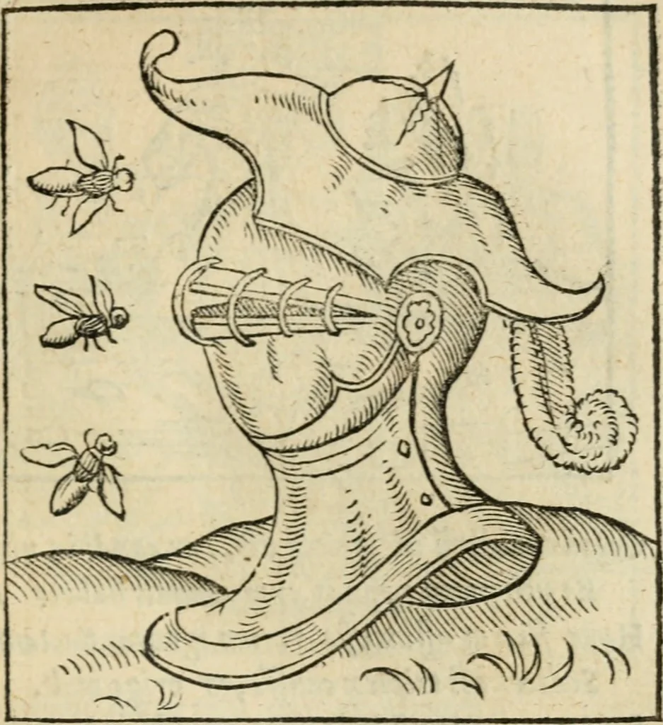 An illustration from Andreae Alciati emblematvm libellvs, 1536, leaf 54