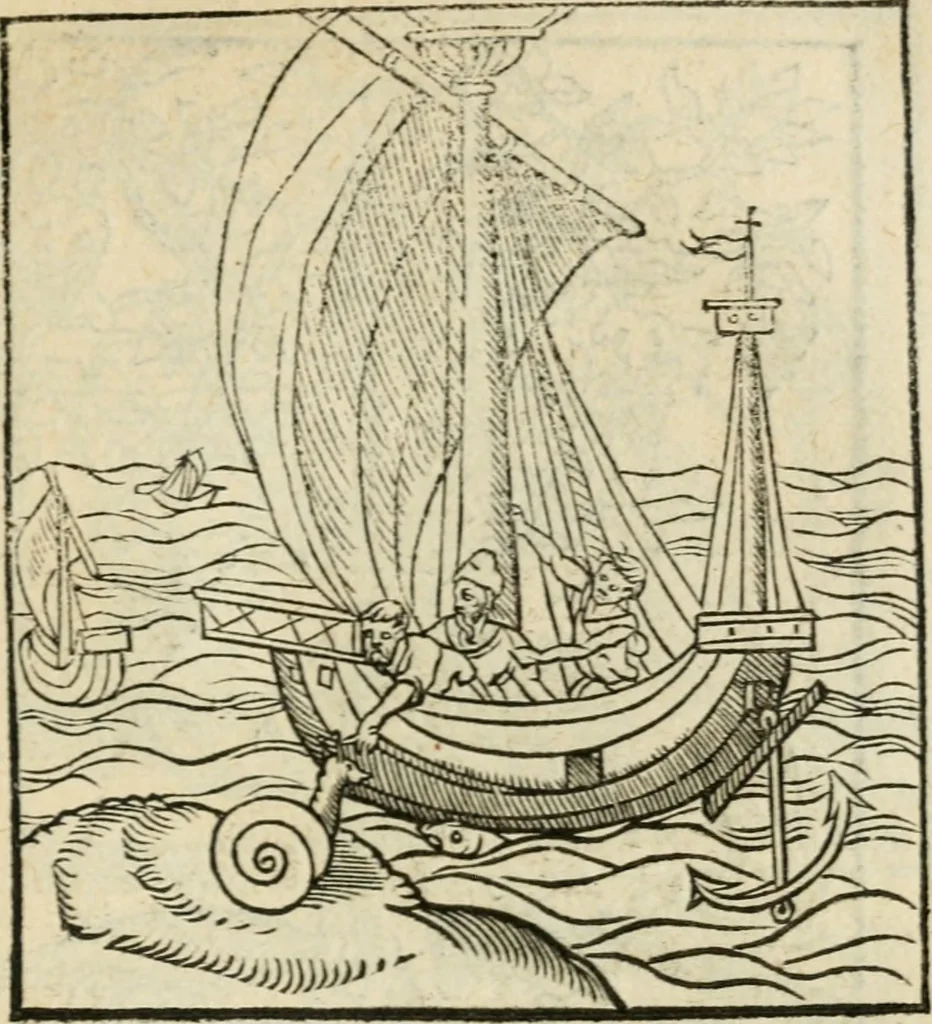 An illustration from Andreae Alciati emblematvm libellvs, 1536, leaf 58