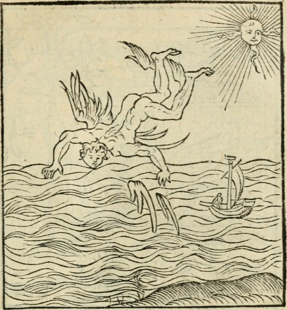 An illustration from Andreae Alciati emblematvm libellvs, 1536, leaf 62