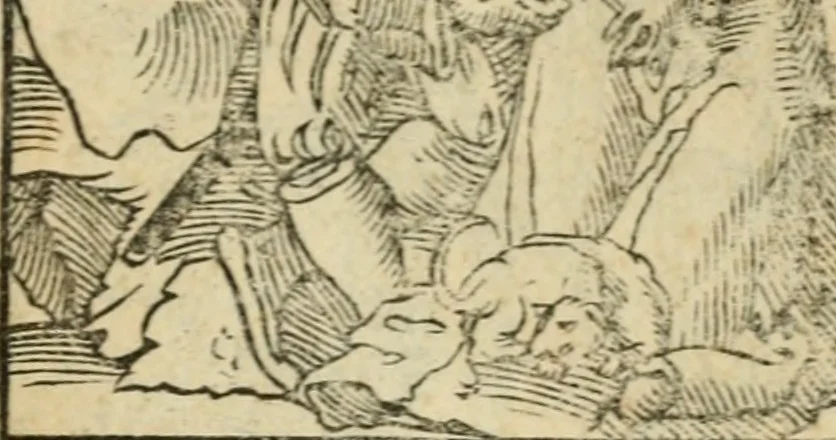 An illustration from Andreae Alciati emblematvm libellvs, 1536, leaf 70