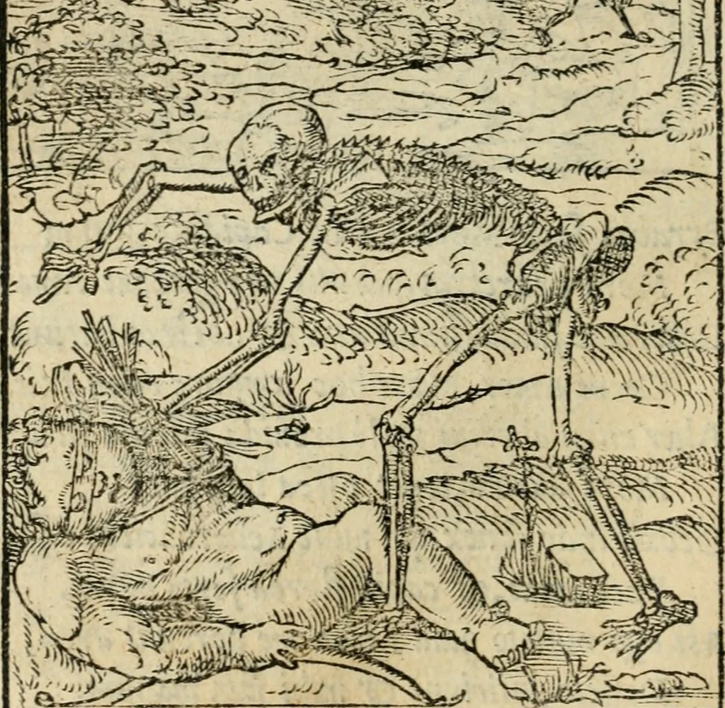 An illustration from Andreae Alciati emblematvm libellvs, 1536, leaf 75