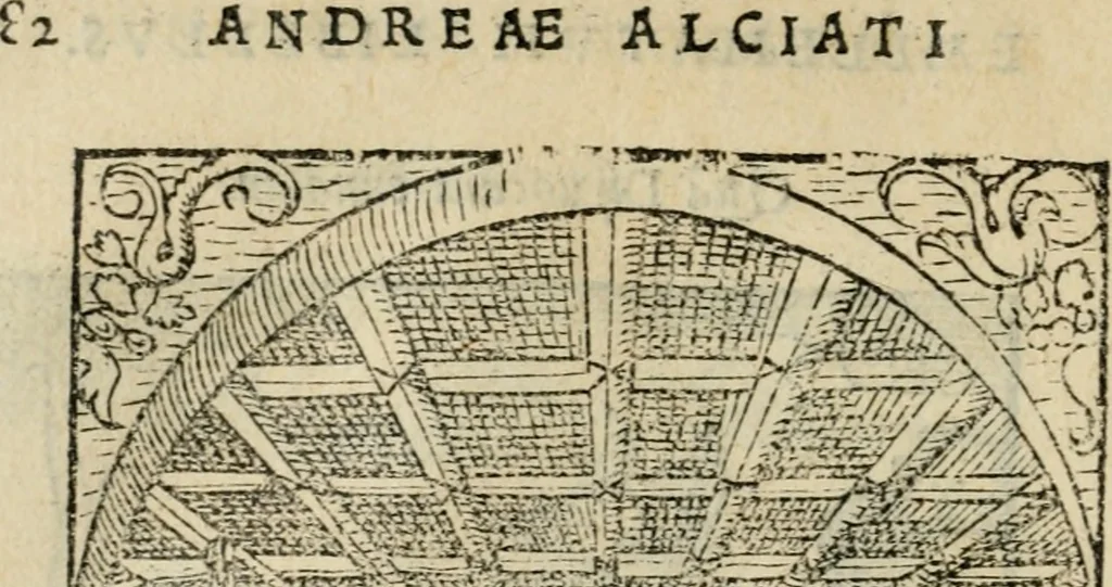 An illustration from Andreae Alciati emblematvm libellvs, 1536, leaf 87