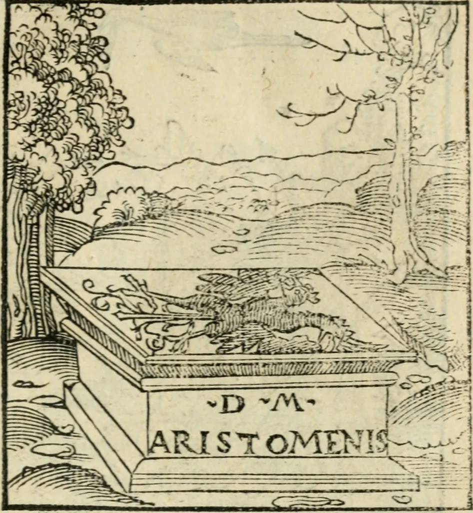 An illustration from Andreae Alciati emblematvm libellvs, 1536, leaf 92