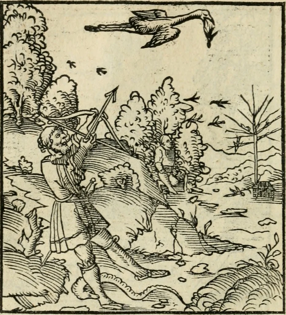 An illustration from Andreae Alciati emblematvm libellvs, 1536, leaf 93