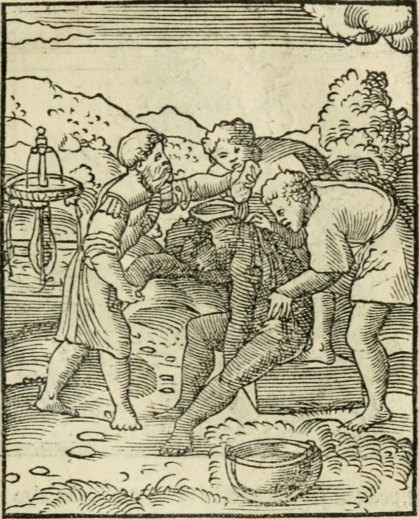 An illustration from Andreae Alciati emblematvm libellvs, 1536, leaf 94