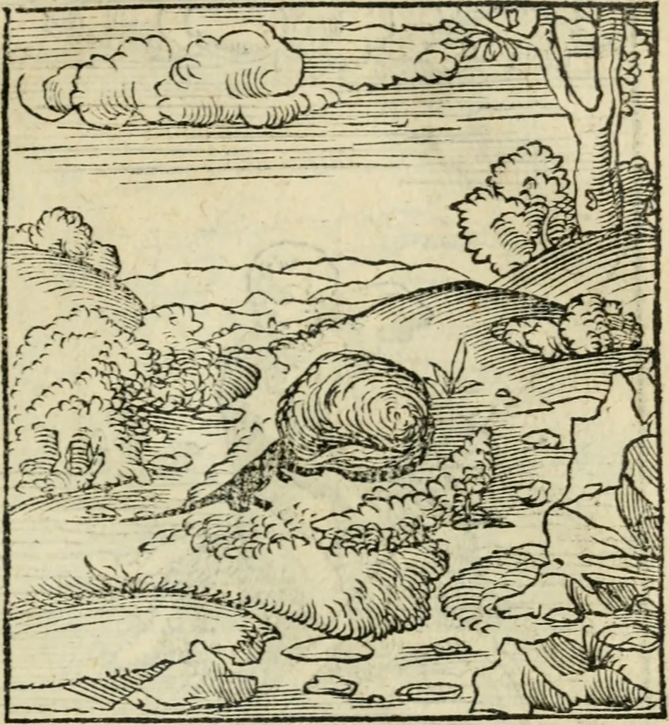 An illustration from Andreae Alciati emblematvm libellvs, 1536, leaf 96
