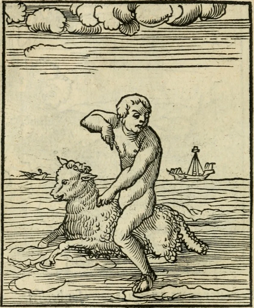 An illustration from Andreae Alciati emblematvm libellvs, 1536, leaf 97
