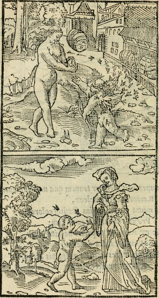 An illustration from Andreae Alciati emblematvm libellvs, 1536, leaf 99