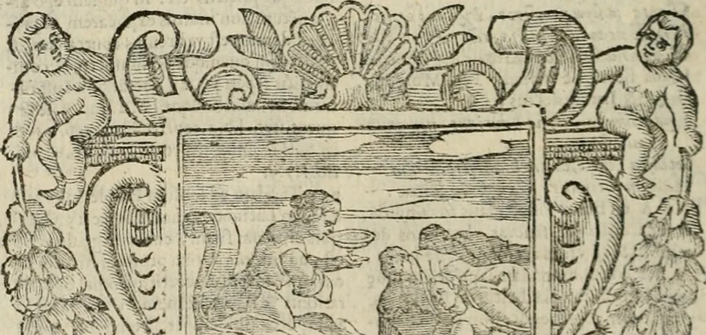 An illustration from Andreae Alciati Emblemata cum commentariis Claudii Minois I.C. Francisci Sanctii Brocensis, & notis Laurentij Pignorij Patavini : nouissima hac editione in continuam vnius commentarij seriem congestis, in certas quasdam quasi classes dispositis, & plusquam dimidia parte auctis, 1661, leaf 123