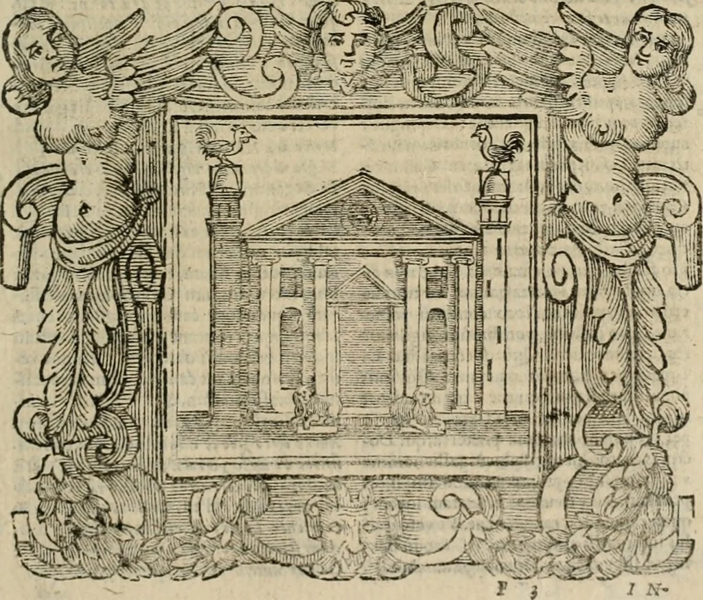 An illustration from Andreae Alciati Emblemata cum commentariis Claudii Minois I.C. Francisci Sanctii Brocensis, & notis Laurentij Pignorij Patavini : nouissima hac editione in continuam vnius commentarij seriem congestis, in certas quasdam quasi classes dispositis, & plusquam dimidia parte auctis, 1661, leaf 168