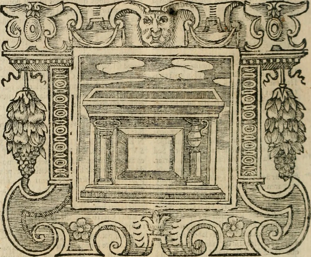 An illustration from Andreae Alciati Emblemata cum commentariis Claudii Minois I.C. Francisci Sanctii Brocensis, & notis Laurentij Pignorij Patavini : nouissima hac editione in continuam vnius commentarij seriem congestis, in certas quasdam quasi classes dispositis, & plusquam dimidia parte auctis, 1661, leaf 259